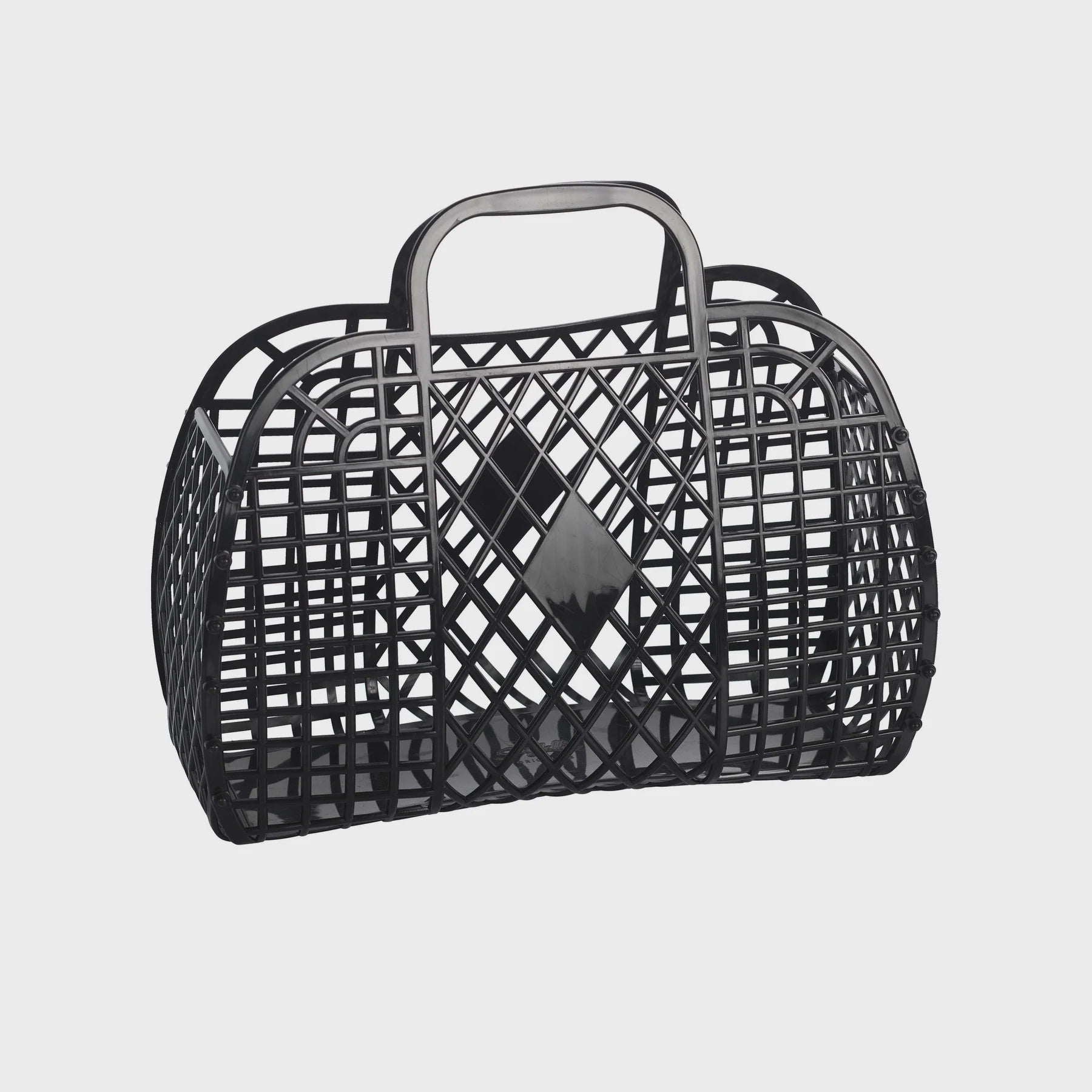 Retro Basket Large - Black
