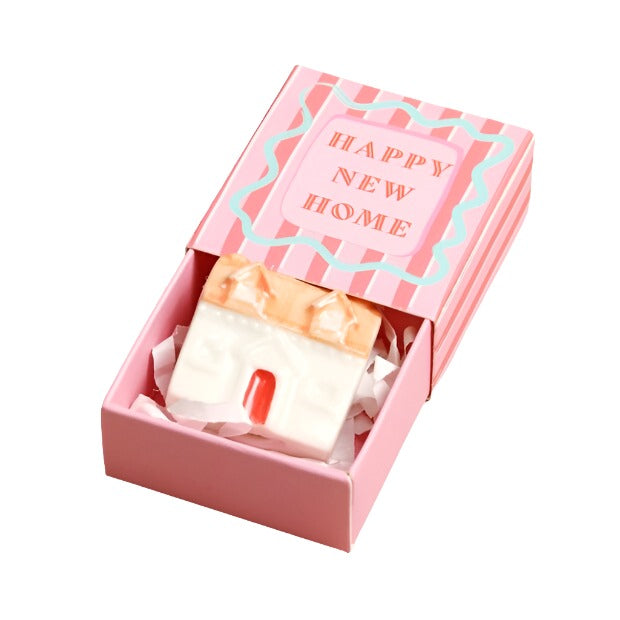 Tiny Matchbox Ceramic Token - House