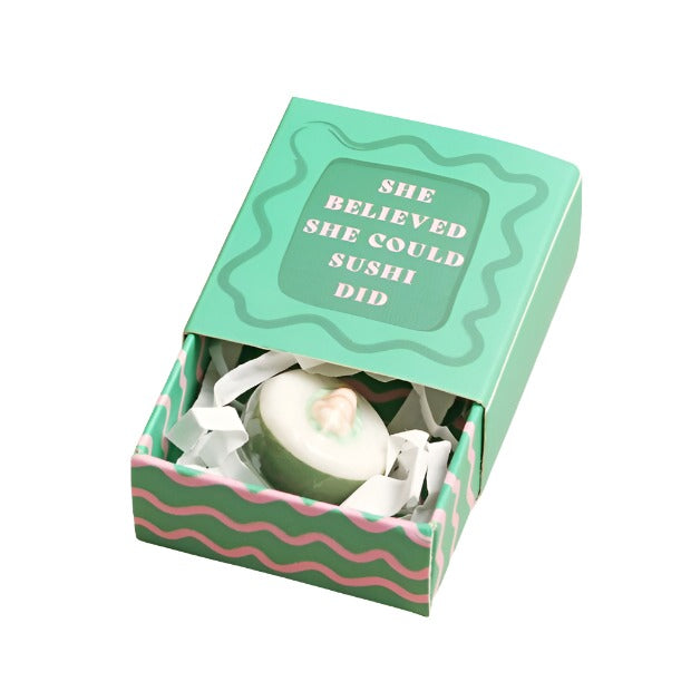 Tiny Matchbox Ceramic Token - Sushi