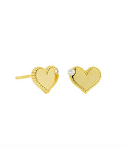 Mindy Stud Earrings - Gold