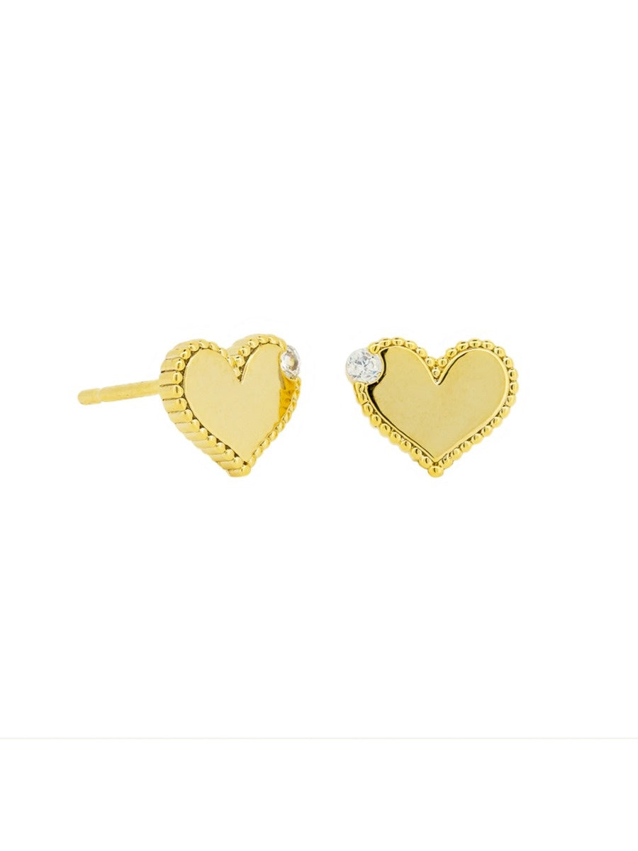 Mindy Stud Earrings - Gold