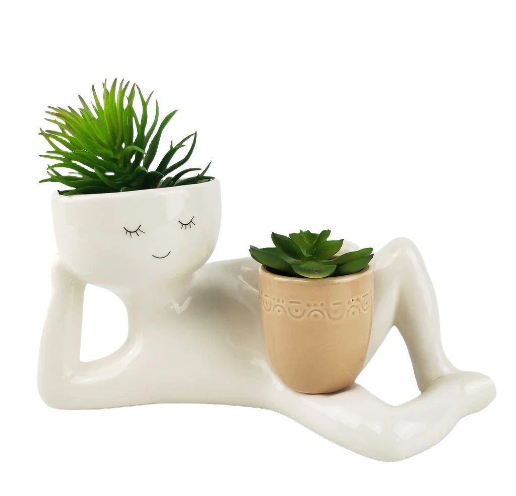 Kinky Person Holding Pot
