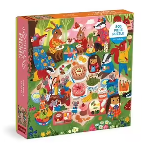 500 pc Puzzle - Woodland Picnic