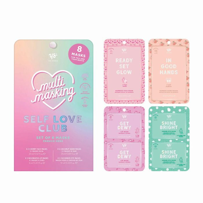 Multi-Masking Self Love Club - Set of 8 Masks